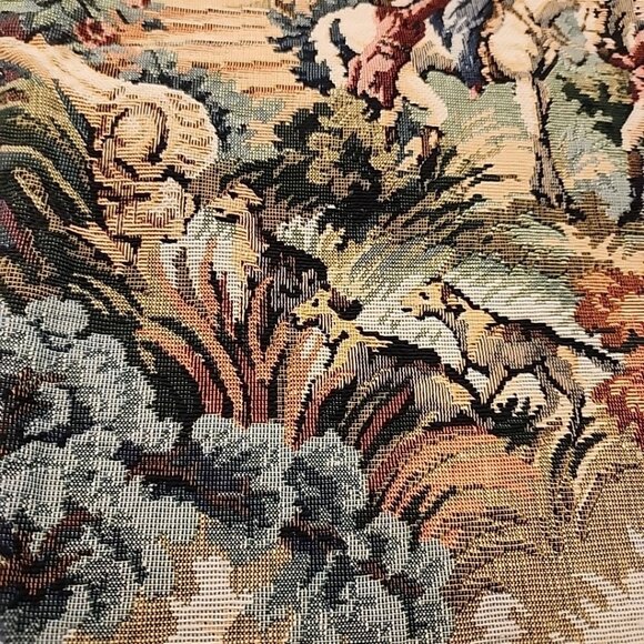 Romeo and Juliet Print Tapestry Upholstery Fabric  104" L X54" W - Picture 3 of 3